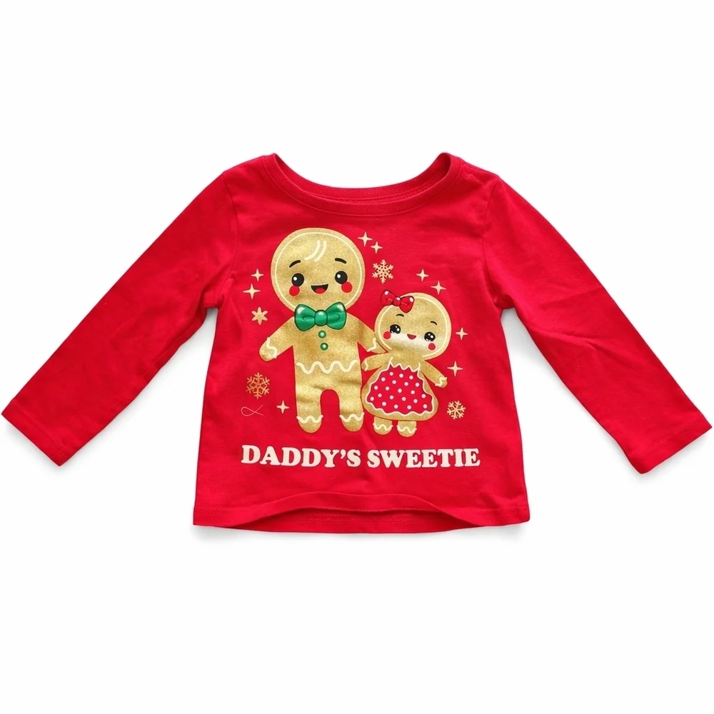 The Children’s Place Toddler Girl Christmas Shirt Bundle 18–24 Months